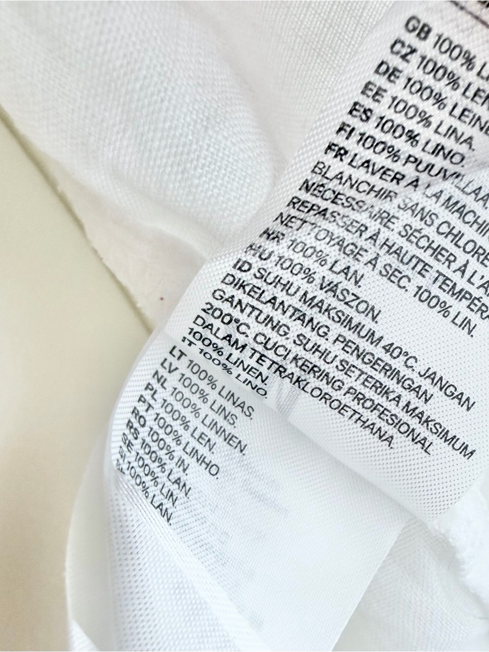 H&M 100% Linen Oversized Shirt - Picture 8 of 10